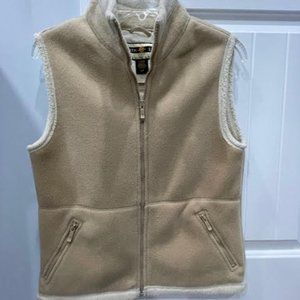 Sherpa Lined Fleece Vest